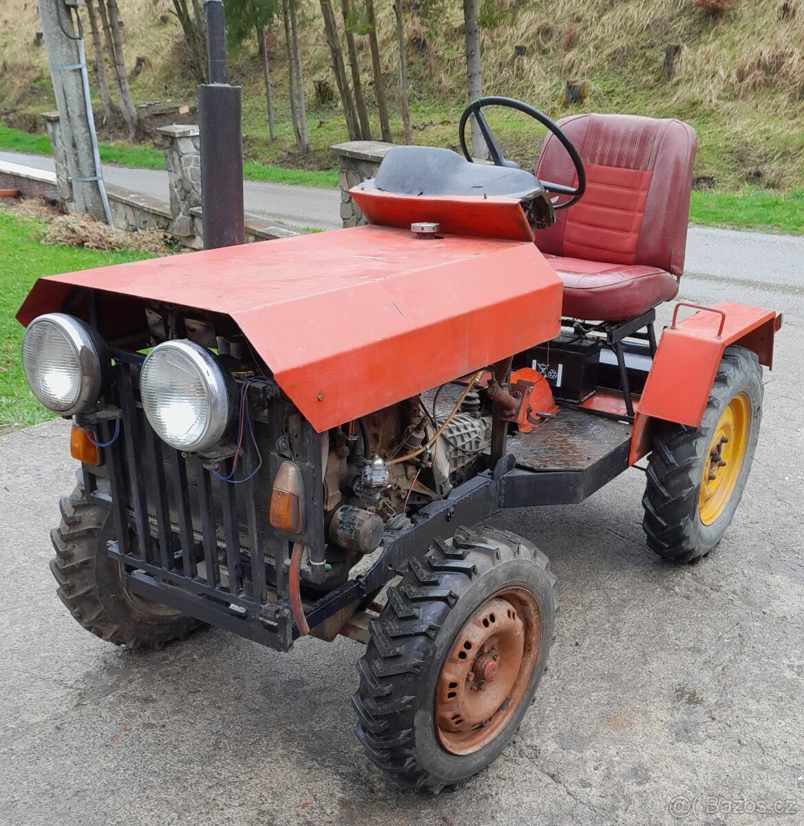 Malotraktor domácí výroby