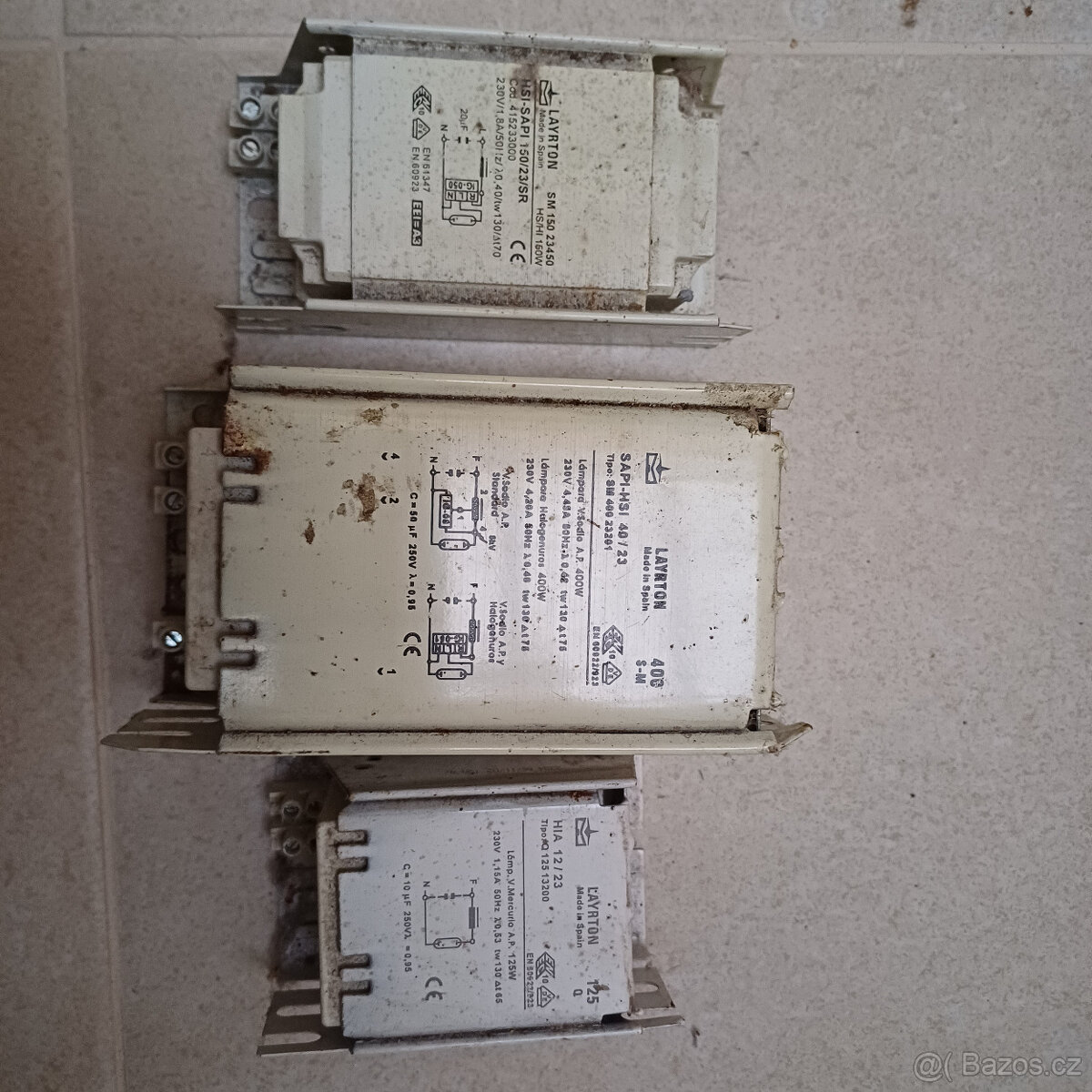 Tlumivka Laytron Sapi hsi 400w hia 150w 125w
