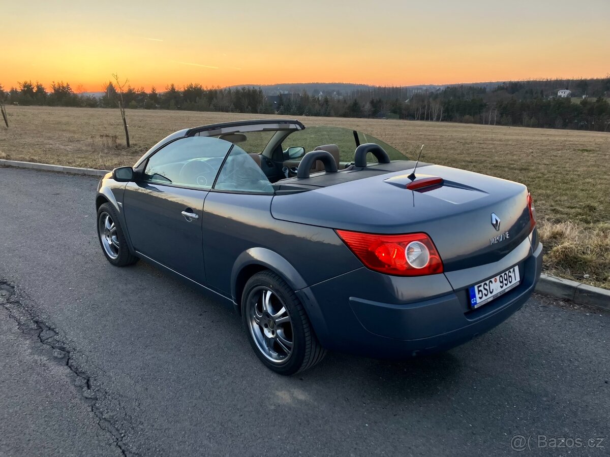 Renault Megane Cabrio 2.0 benzín 98,5 kw SERVIS
