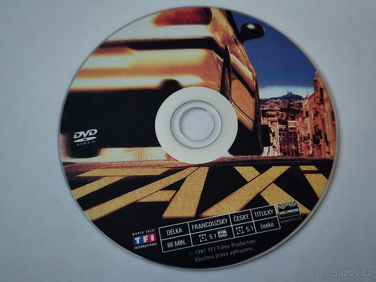 TAXI 1 + 3 + 4 (kolekce 3 DVD, CZ dabing) Samy Naceri