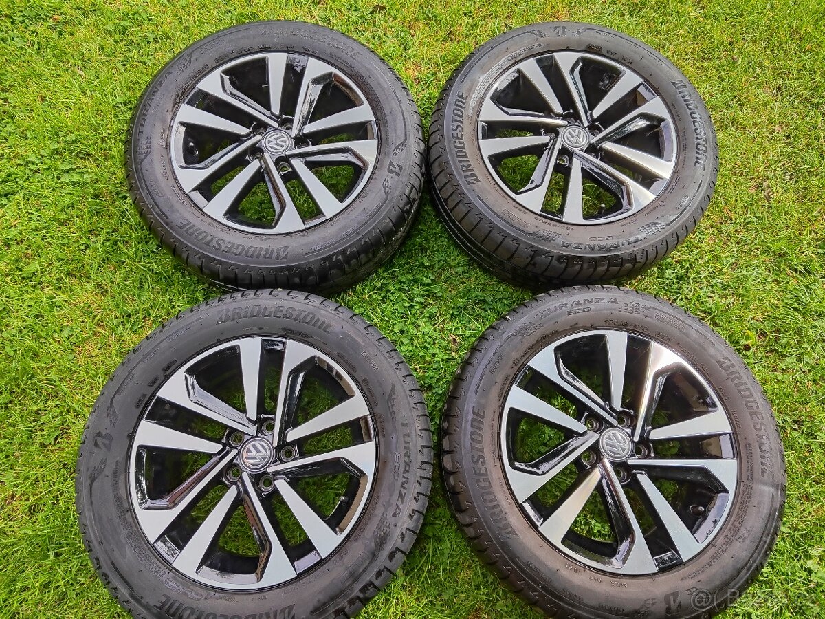 Letní sada VW Polo r15 5x100 Bridgestone 185/65/15