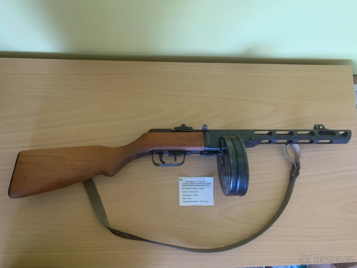 Znehodnocený MPPS 41 Špagin