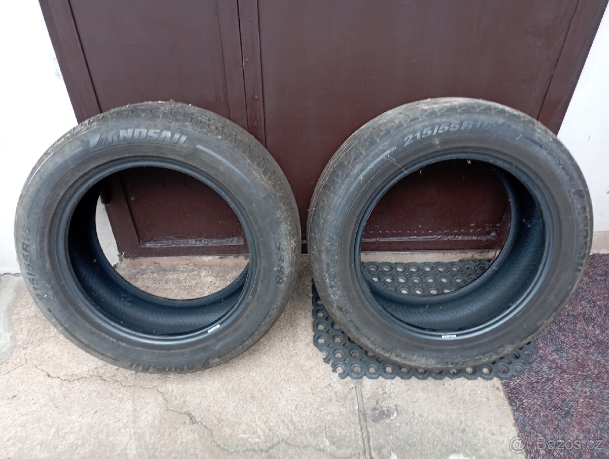 2x letní pneumatiky Landsail 215/55 ZR16 97V
