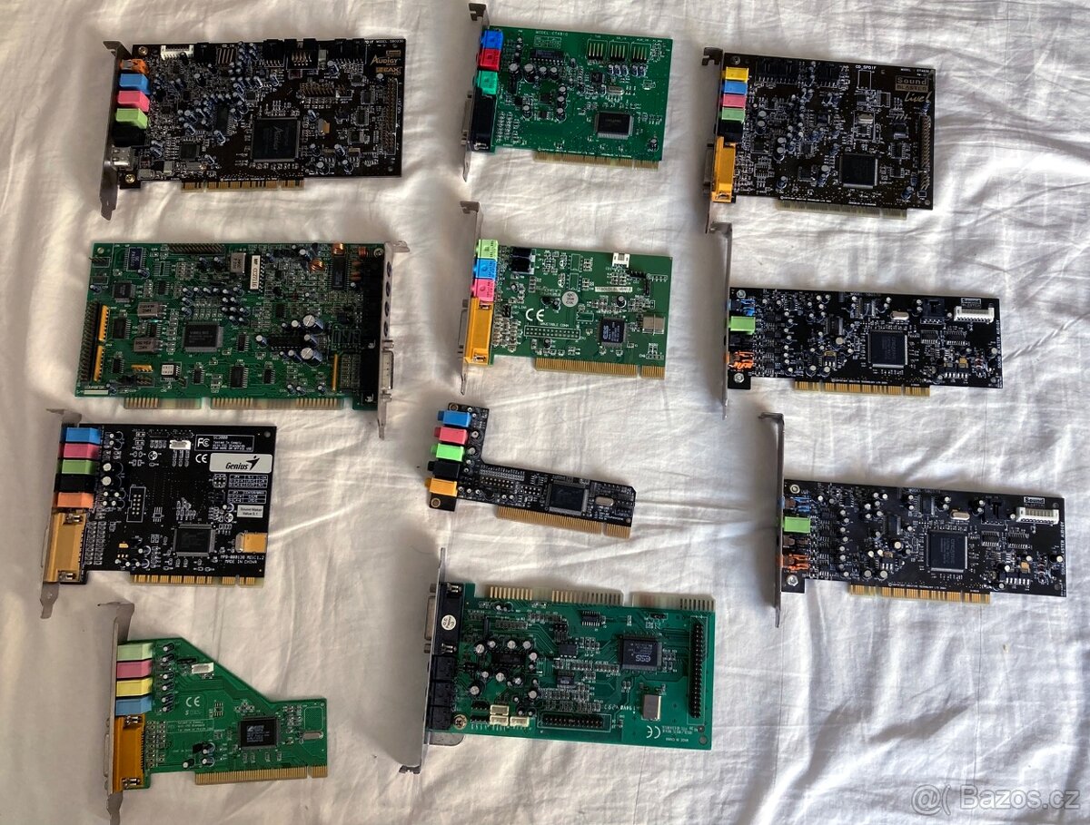 Retro zvukove karty pro ISA / PCI