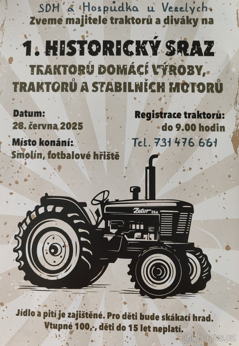 Historický sraz traktorů