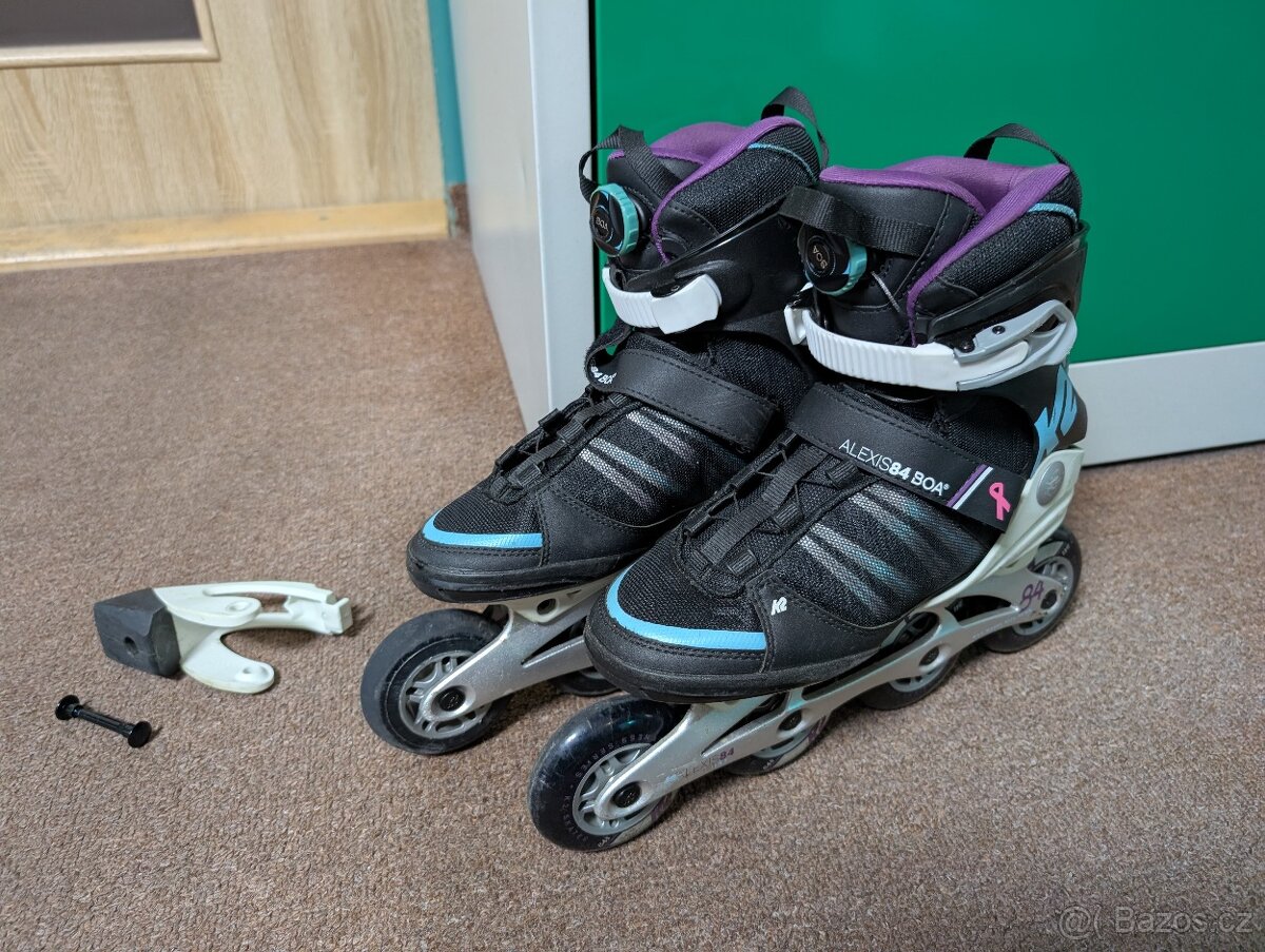 Dámske inline brusle - Alexis 84 Boa velikost 39,5