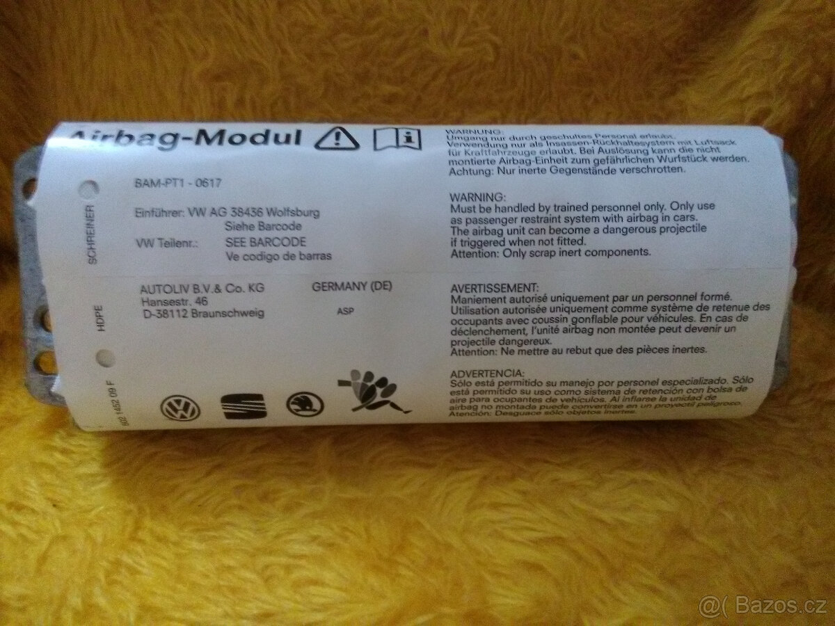AIRBAG ŠKODA OCTAVIA 2  R.V. 2011