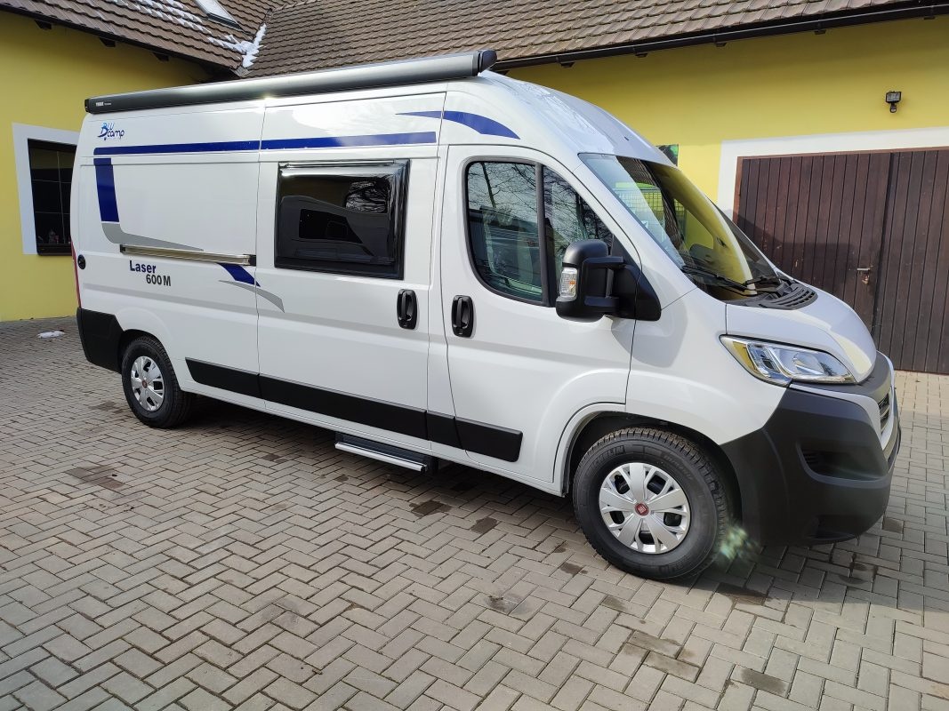 Obytné auto Laser 600 MAX, Blu Camp