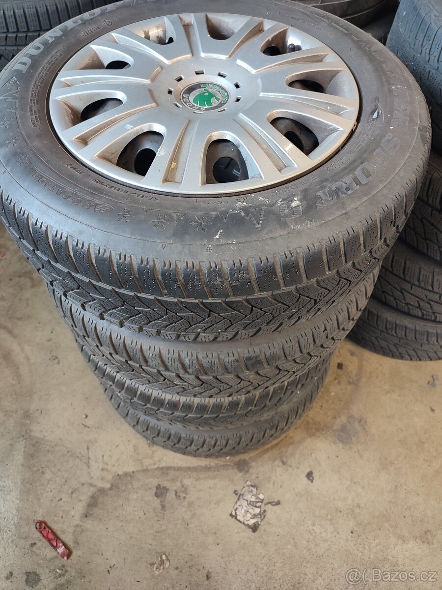 Kola plechové Disky 6J×15 škoda Octavia 2