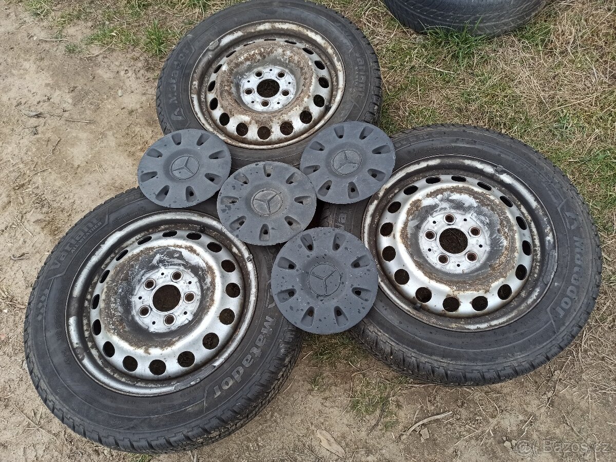 disky MERCEDES Vito,Viano 6Jx16H2 ET54 195/65/16C