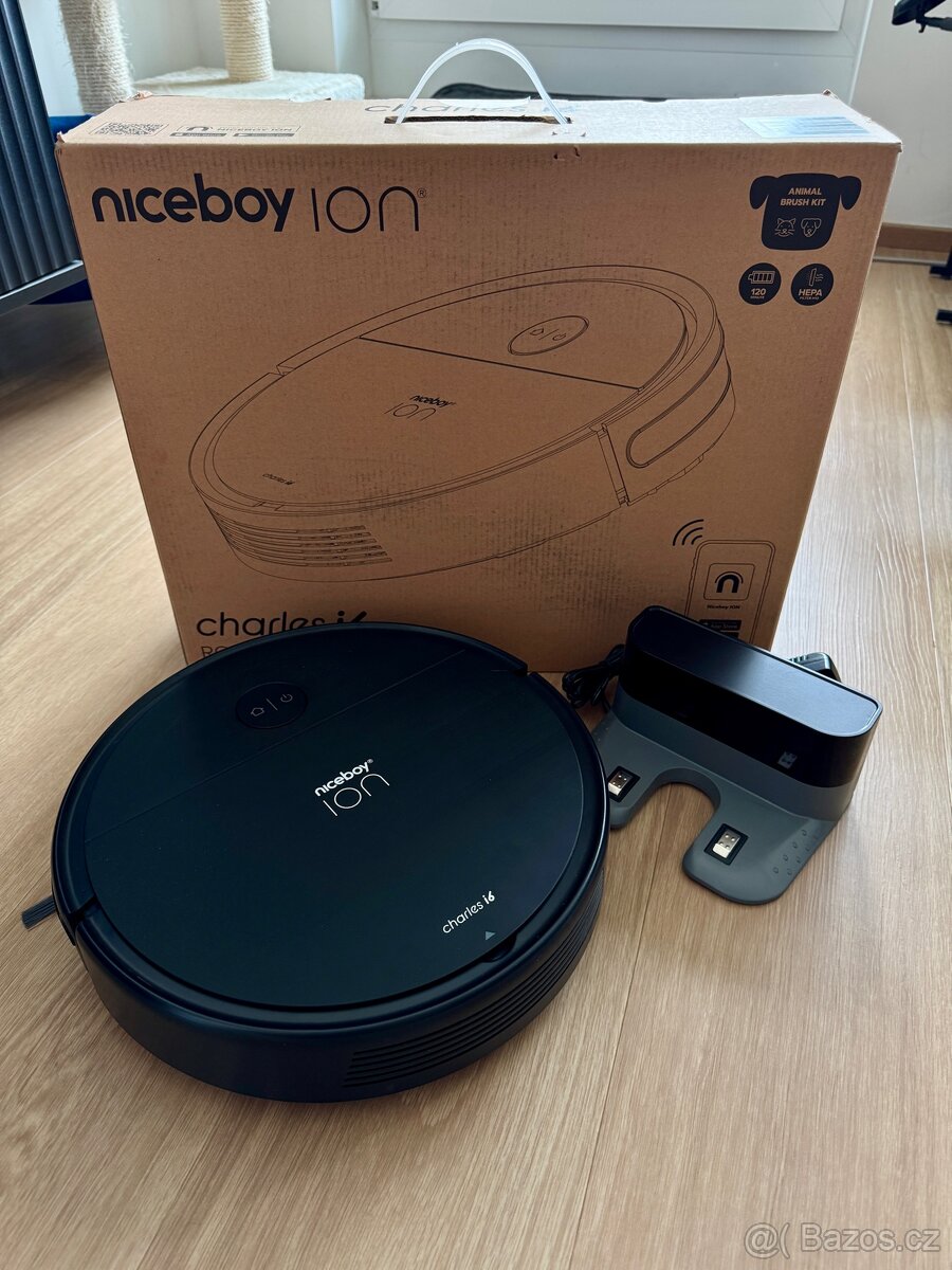 Robotický vysavač Niceboy ION Charles i6