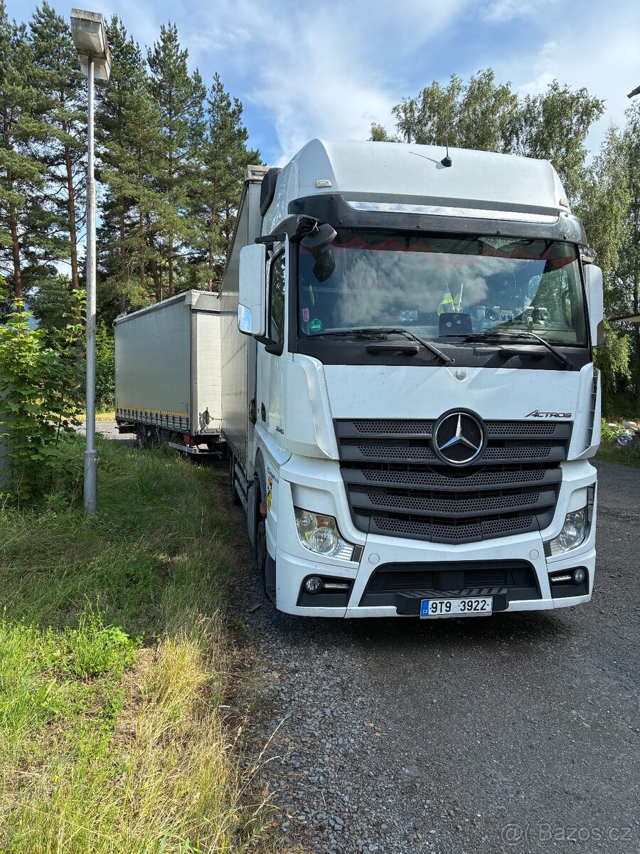 Mercedes Actros 2545 tandemová souprava jumbo