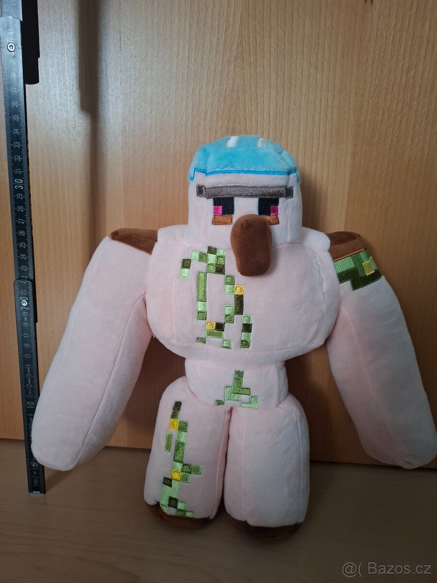 Plyšový Golem Minecraft 33 cm