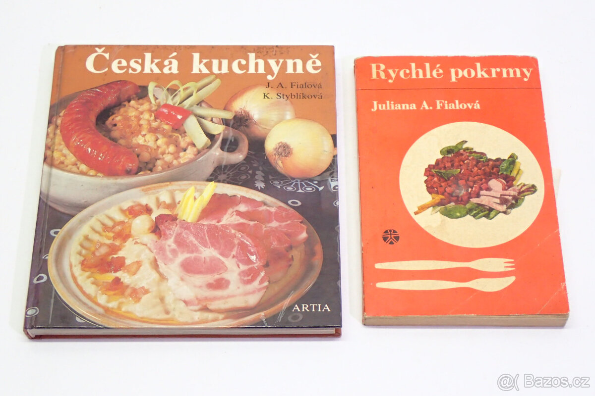 2x Kuchařka - Rychlé pokrmy, Česká kuchyně