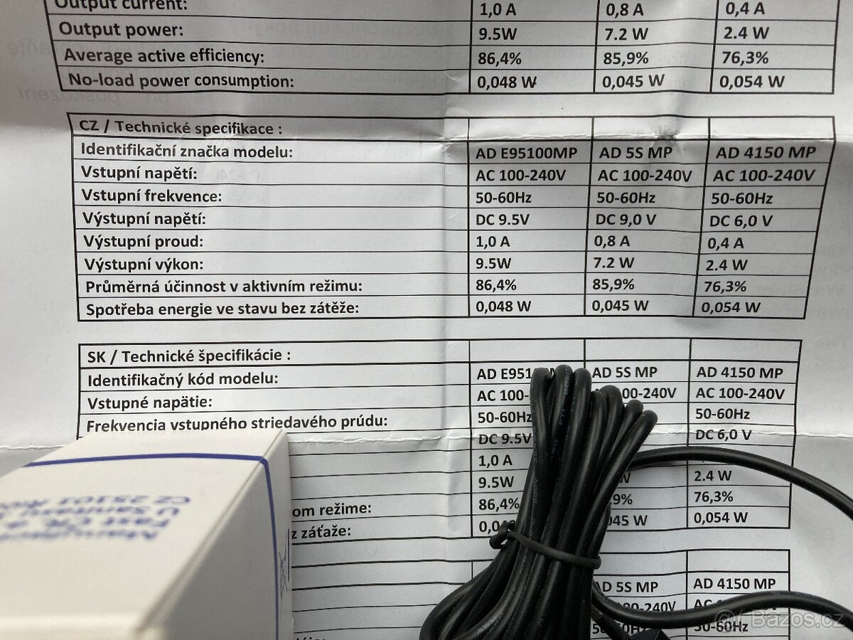 Adapter nový Casio pro starší klávesy