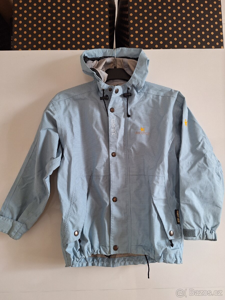 Bunda do deště větrovka goretex vel. 122 / 128