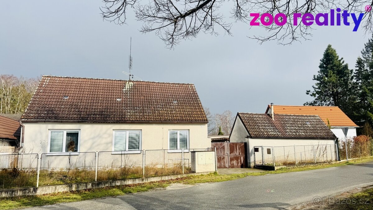 Prodej, rodinný dům 2+1, zahrada, Vlkov,  Veselí nad Lužnicí