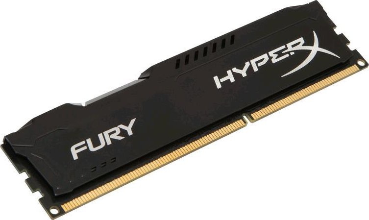 Kingston HyperX Fury Black DDR3-1600 CL10 4 GB