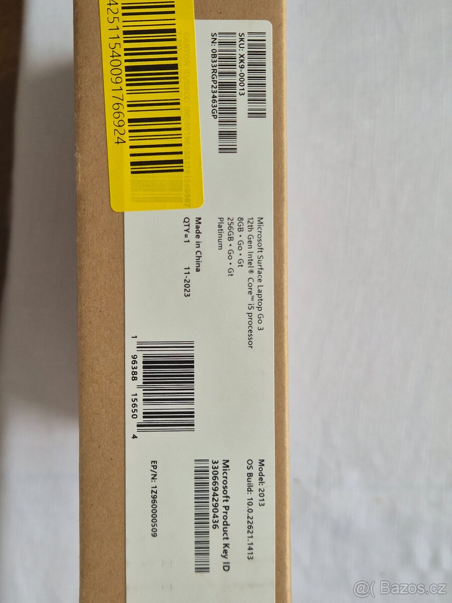 Microsoft Surface Laptop Go 3