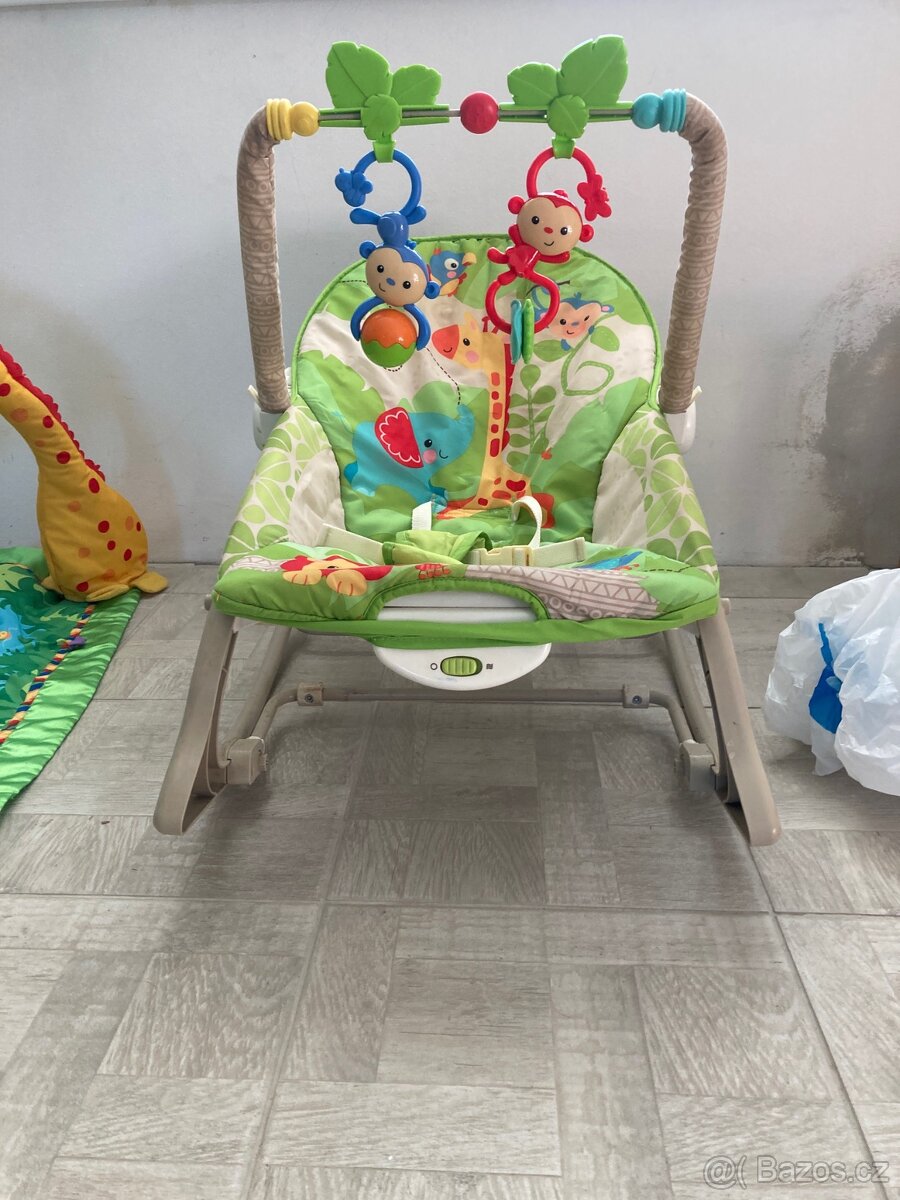 Sedátko Fisher Price Rainforest