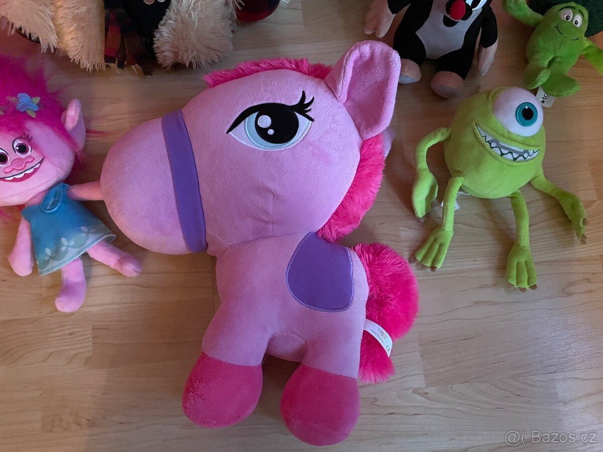 Plyšový Ponny, růžový poník