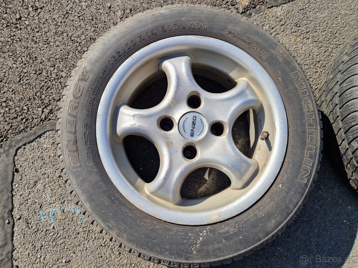 Alu kola R14 Citroen 4x108 165/70R14 KBA 44356