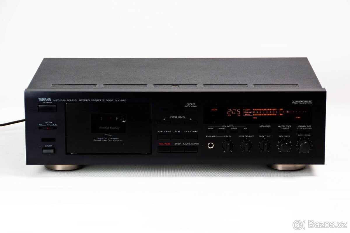 YAMAHA KX-670 / nejvyšší model, 3 hlavy, 3 motory