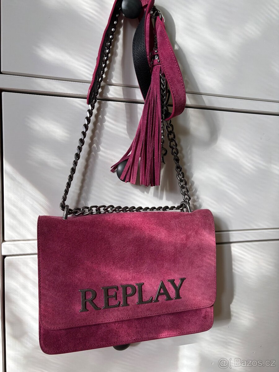 Kožená kabelka Replay