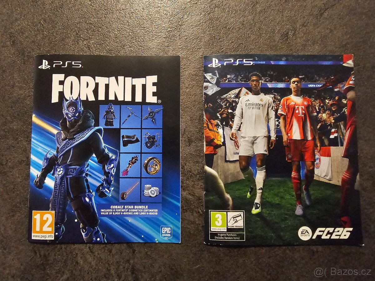 Hra FC 26 PlayStation digital klič + Fortnite Bundle