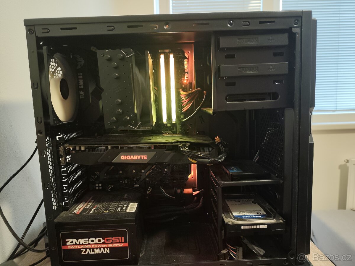 Herní PC – i5 9400F / GTX 1660 / 32GB RAM