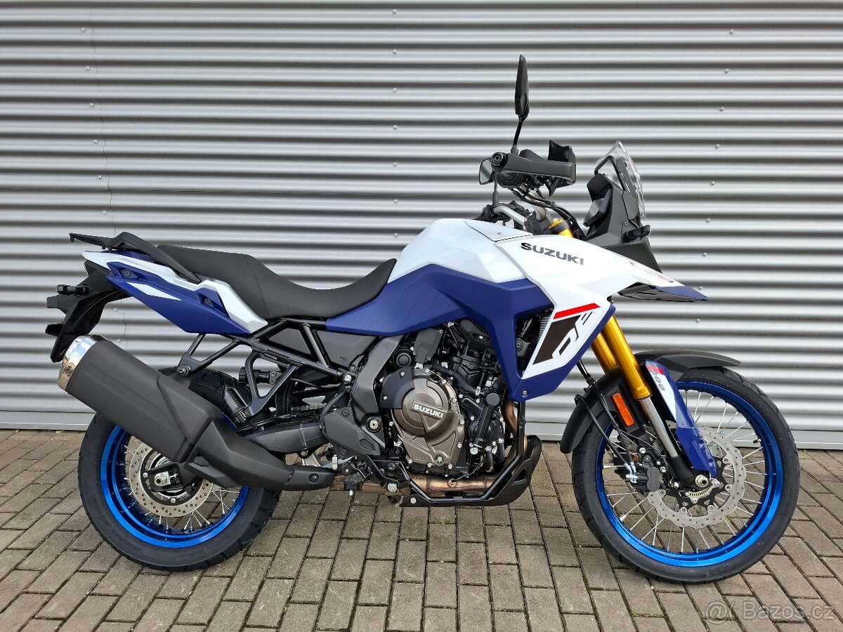 Suzuki V-Strom 800DE (AKCE - BÍLÁ)
