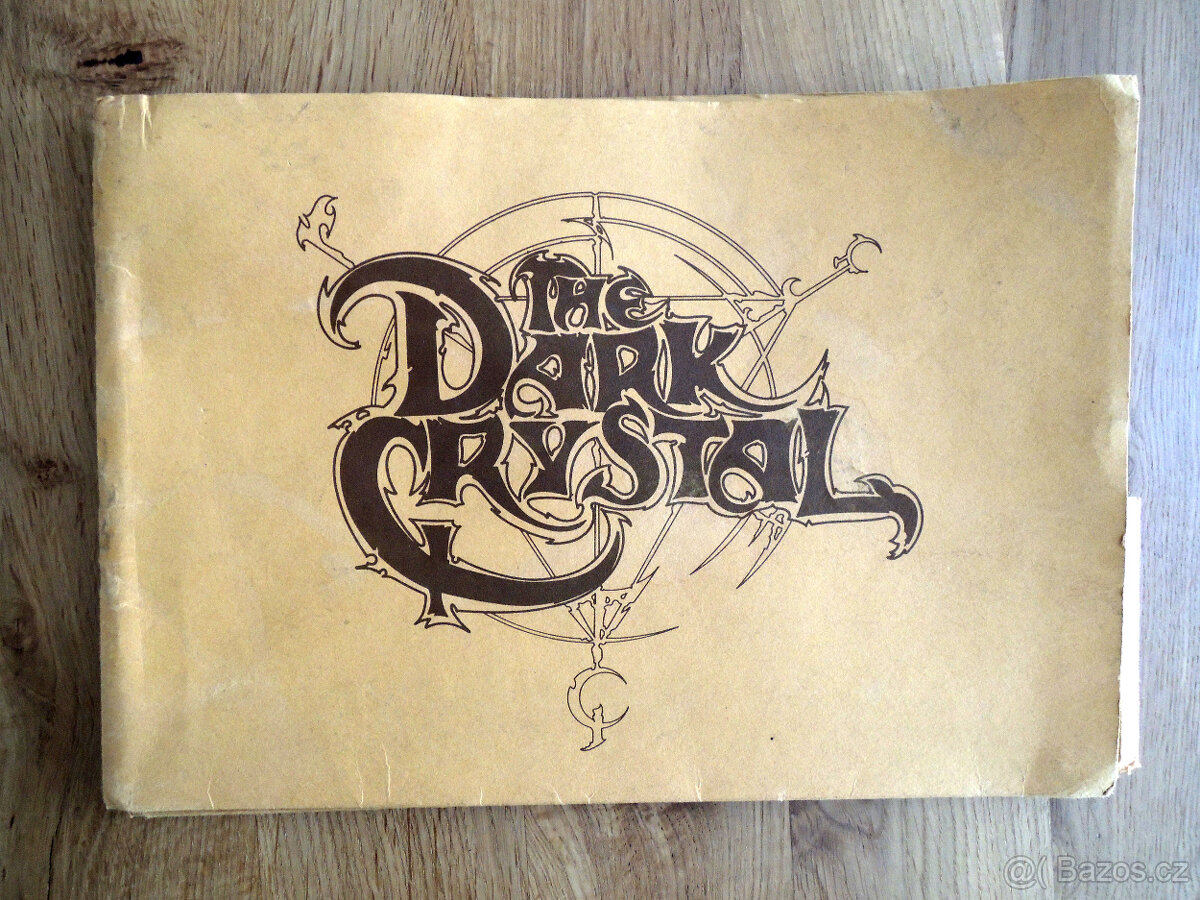 Dark Crystal Vintage 1982 promo brožura Jim Henson