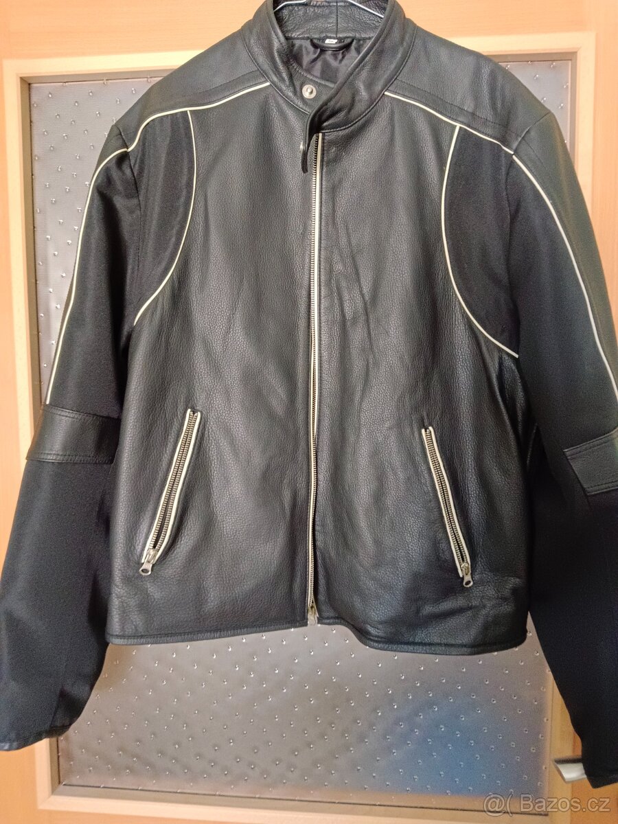 Dámská motorkářská kožená  bunda