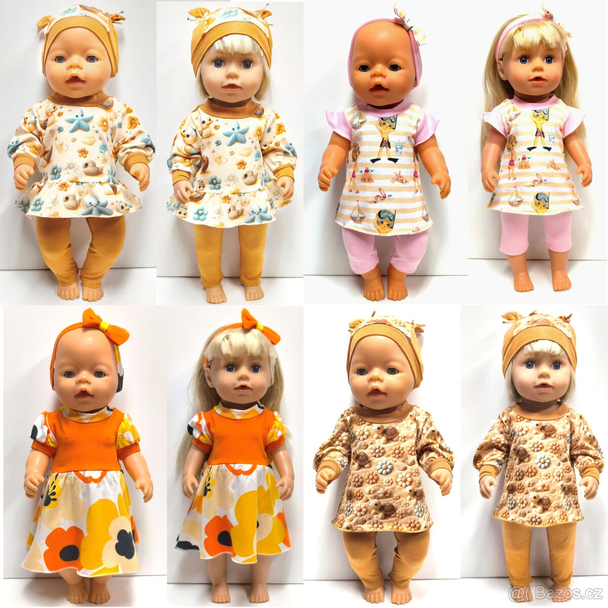 NOVÉ OBLEČKY NA PANENKY 40 AŽ 43 BABY BORN