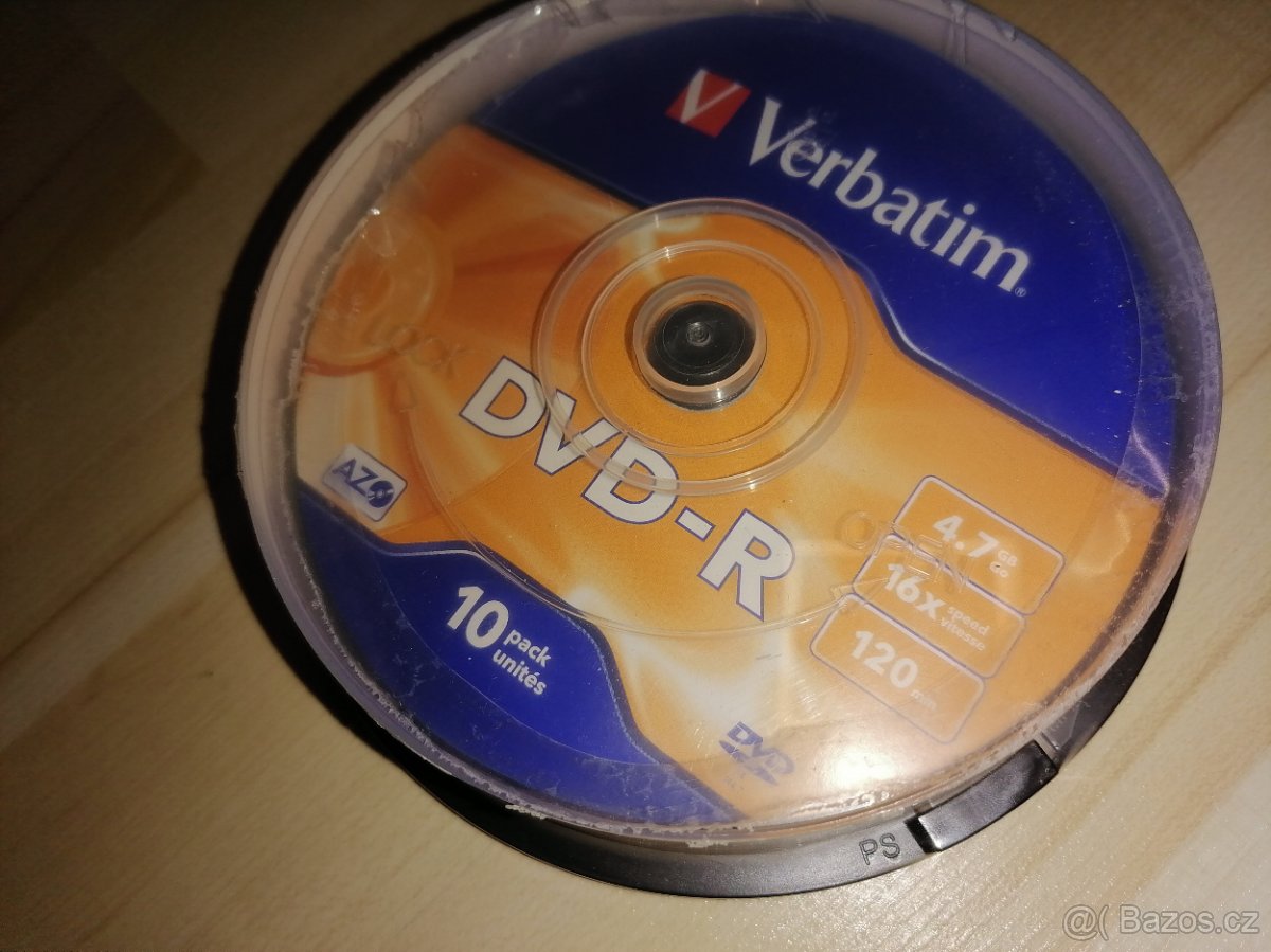 Verbatim DVD-R 4,7GB/ 16x/ 10pack/ cake