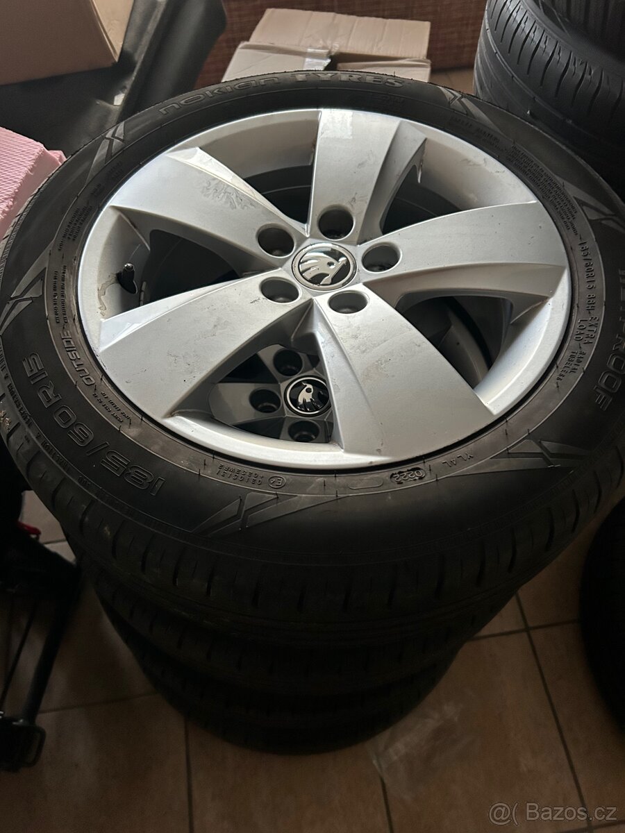 Letní sada 5x100 r15”