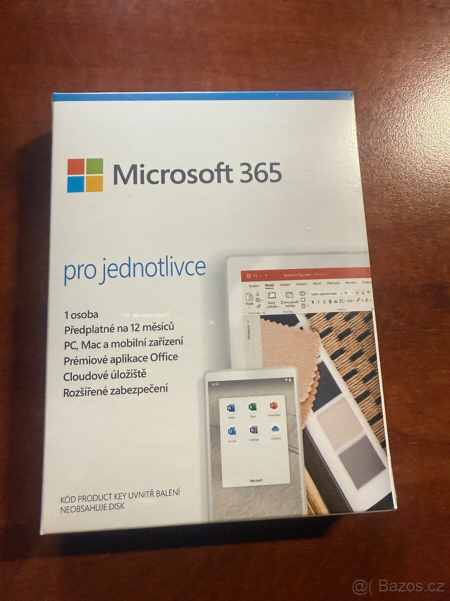 Microsoft 365 pro jednotlivce – 12 měsíců – NOVÉ