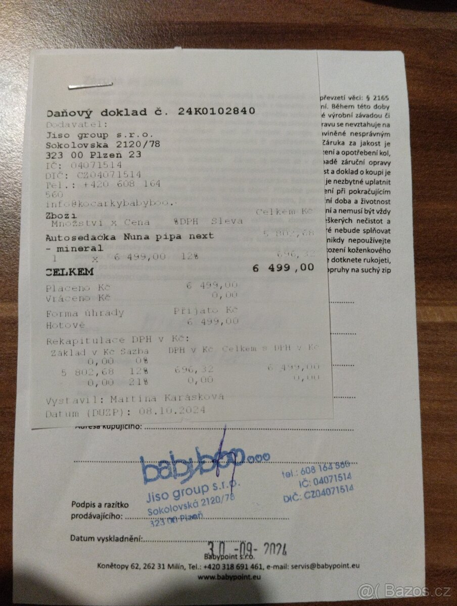 Autosedačka Nuna pipa next