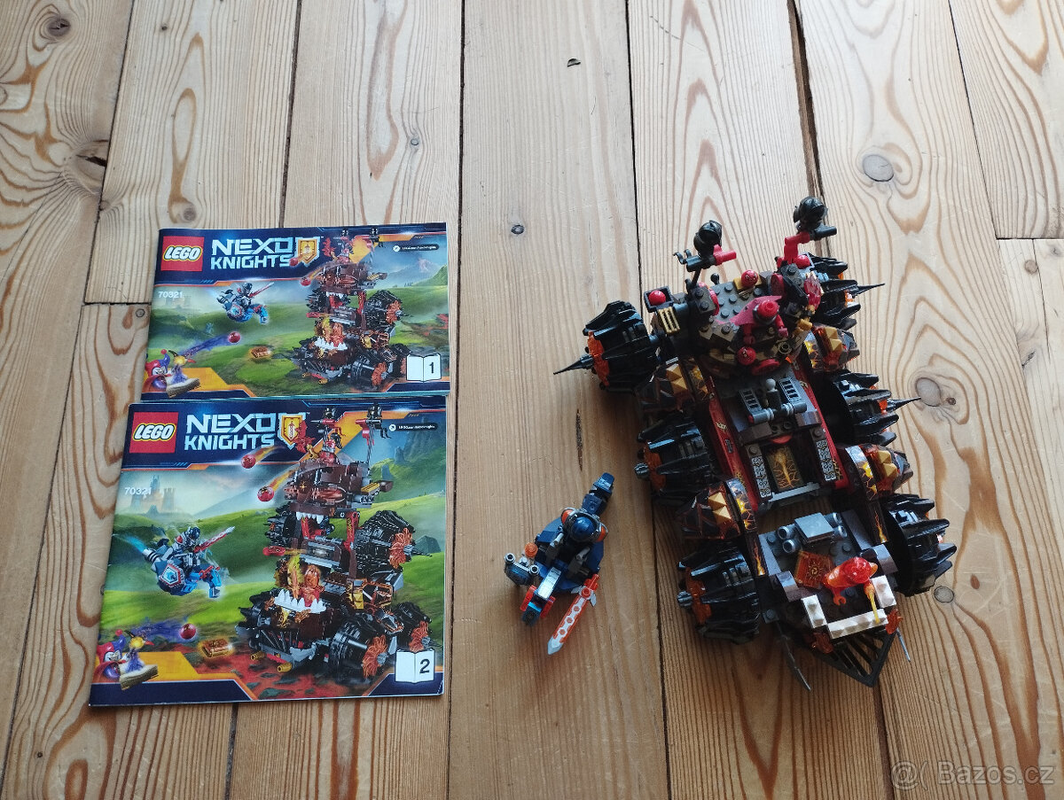 Lego Nexo Knights 70321 Obléhací stroj zkázy generála Magmar