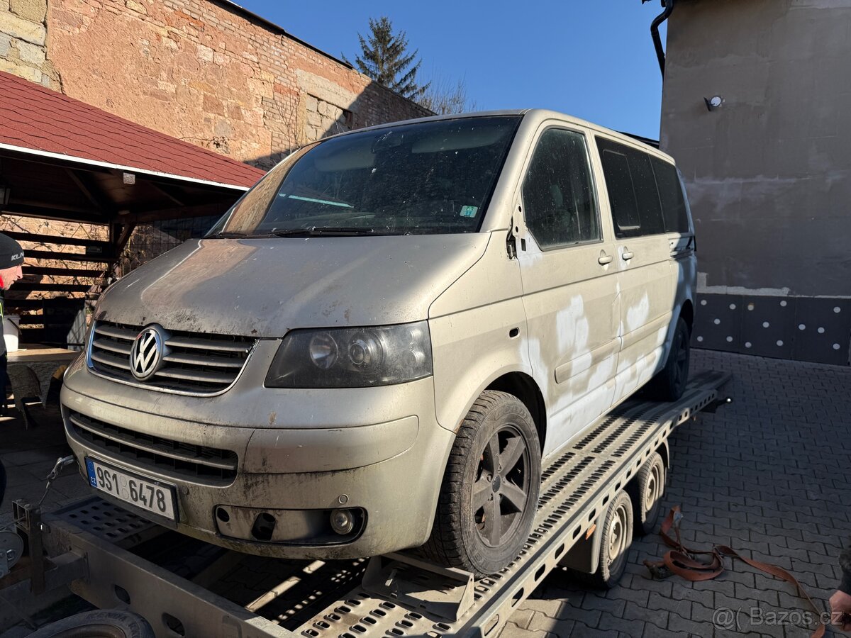 VW MULTIVAN T5 AXE 128 KW 4x4 - náhradní díly