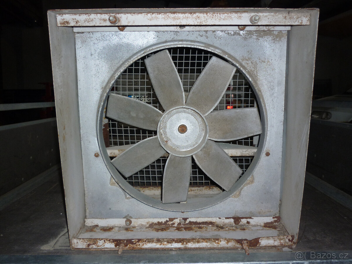 průmyslový ventilátor - odsávání