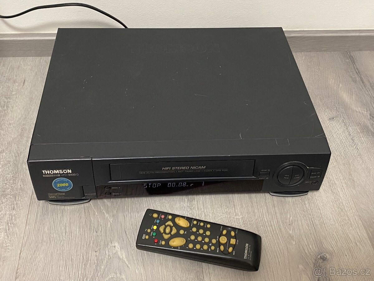 Videorekordér VHS THOMSON VPH 6920G, CHROMA PRO II