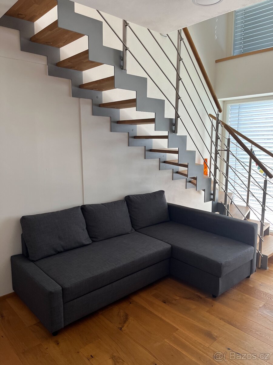 Sedačka Ikea FRIHETEN – tmavě šedá 231 x 150 cm