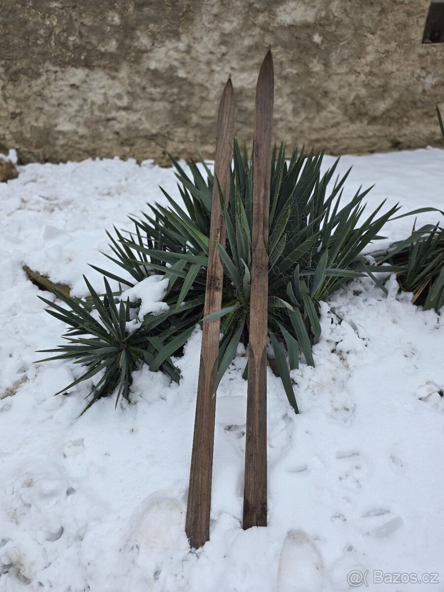 starožitné lyže