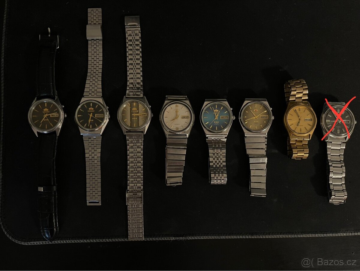 Japonské hodinky Orient Seiko