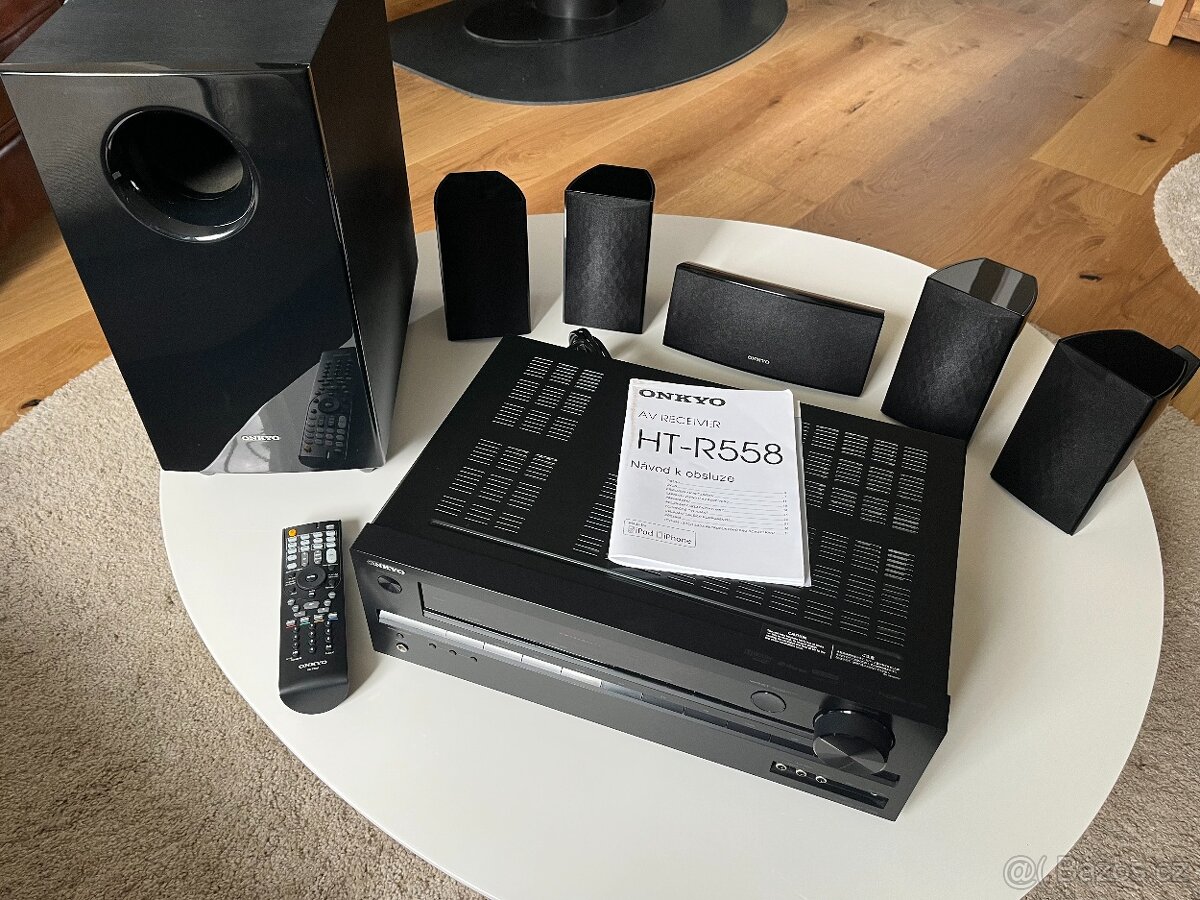 ONKYO HT-R558 5.1 AV kompletní sestava domácího kina