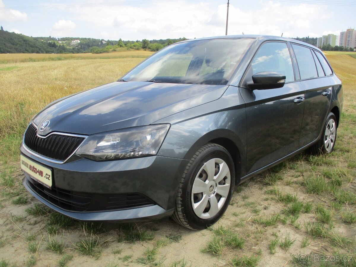 Škoda Fabia 1.2TSi AMB 112 TKM 8/2015 PĚKNÁ VÝBAVA/SERVIS