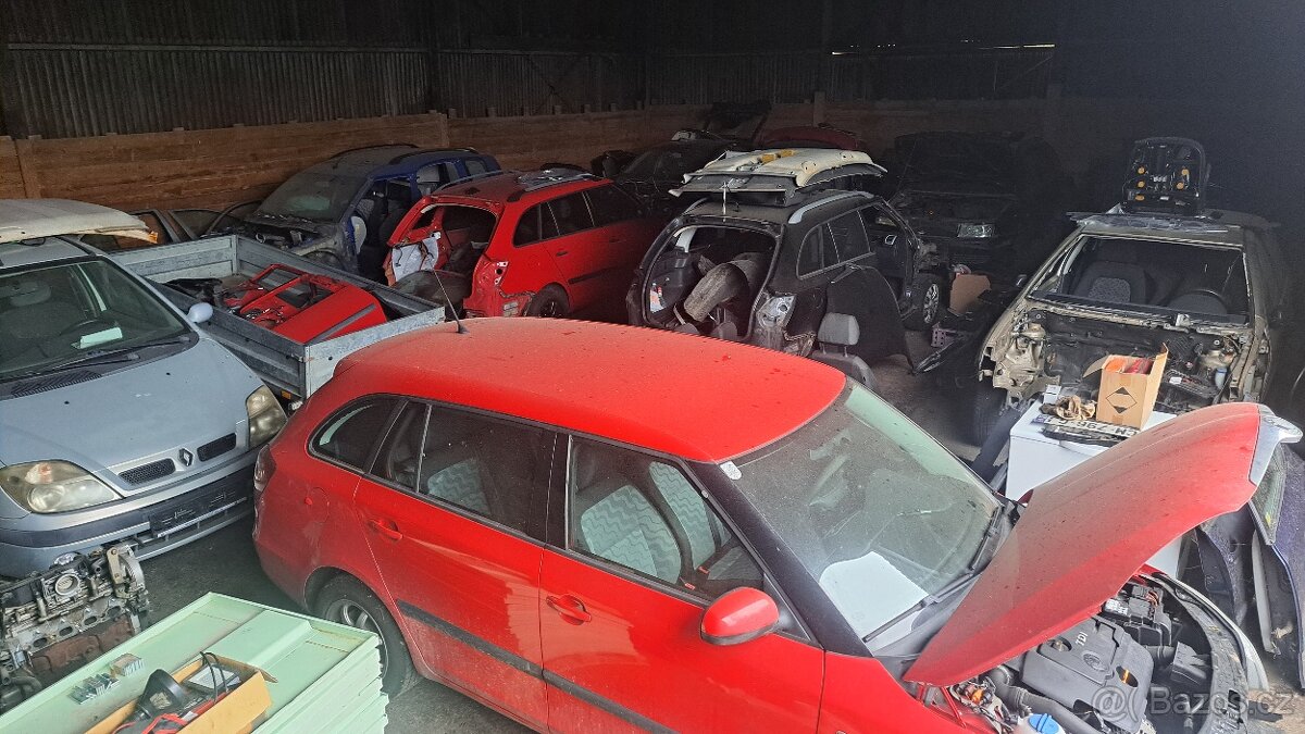 Odprodej Skladu Starších náhradních dílů Škoda