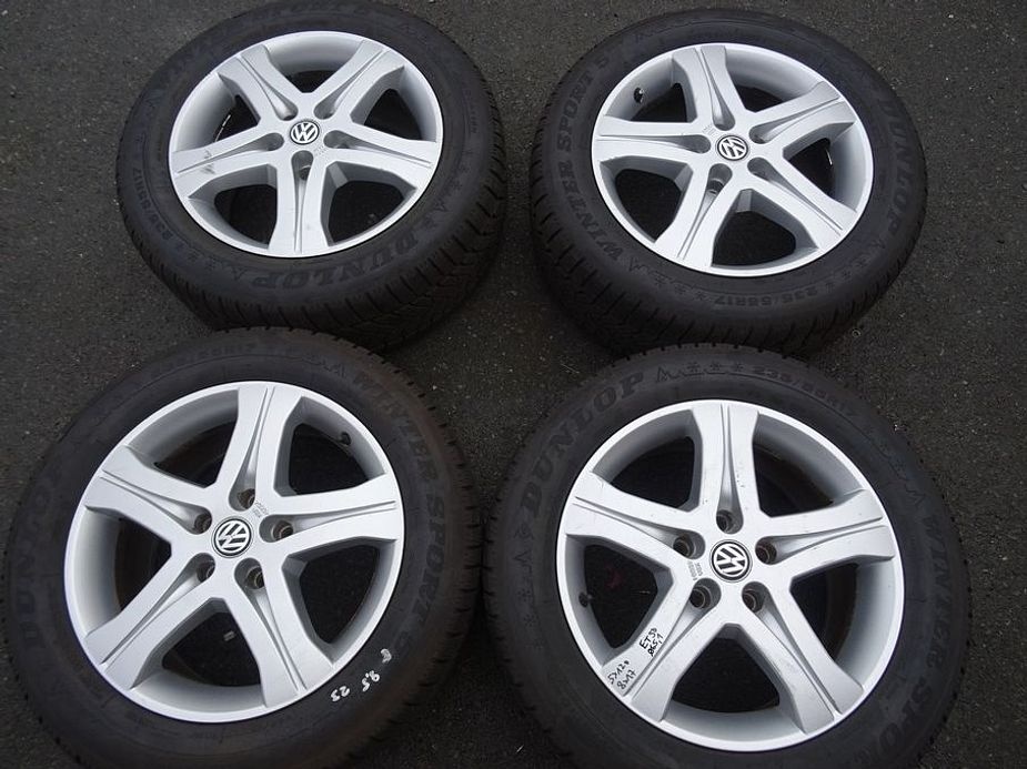 Alu disky Volkswagen Transporter, 17", 5x120,ET 50, zimní