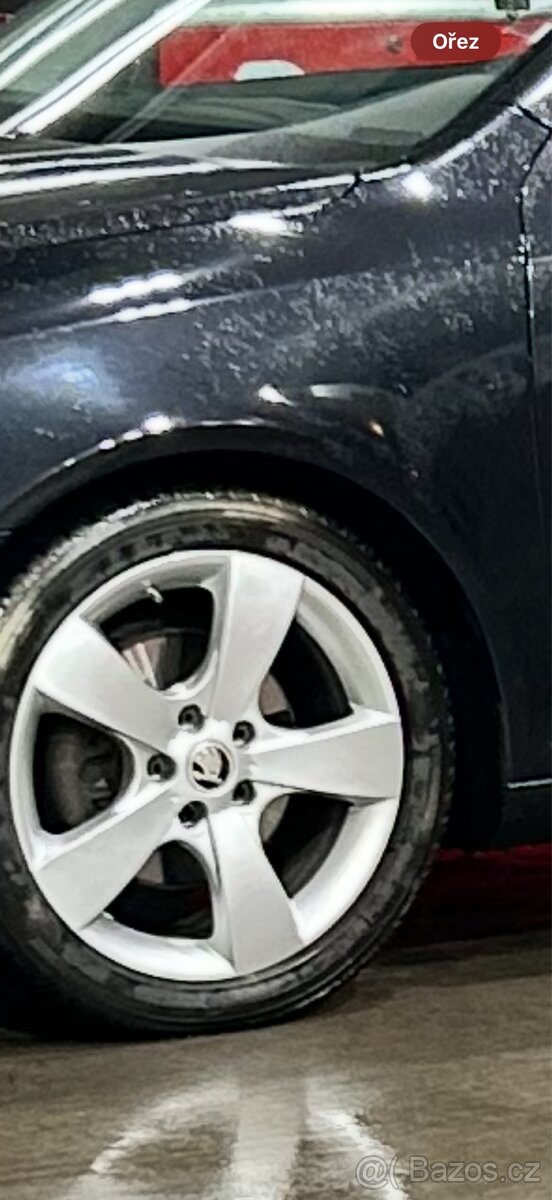 Alu kola škoda Pegasus 5x112 r17 205/50/17 zimní